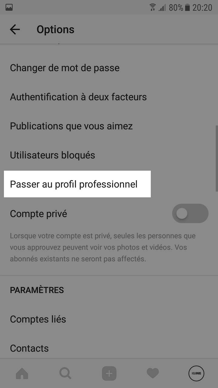 ajouter un lien story instagram