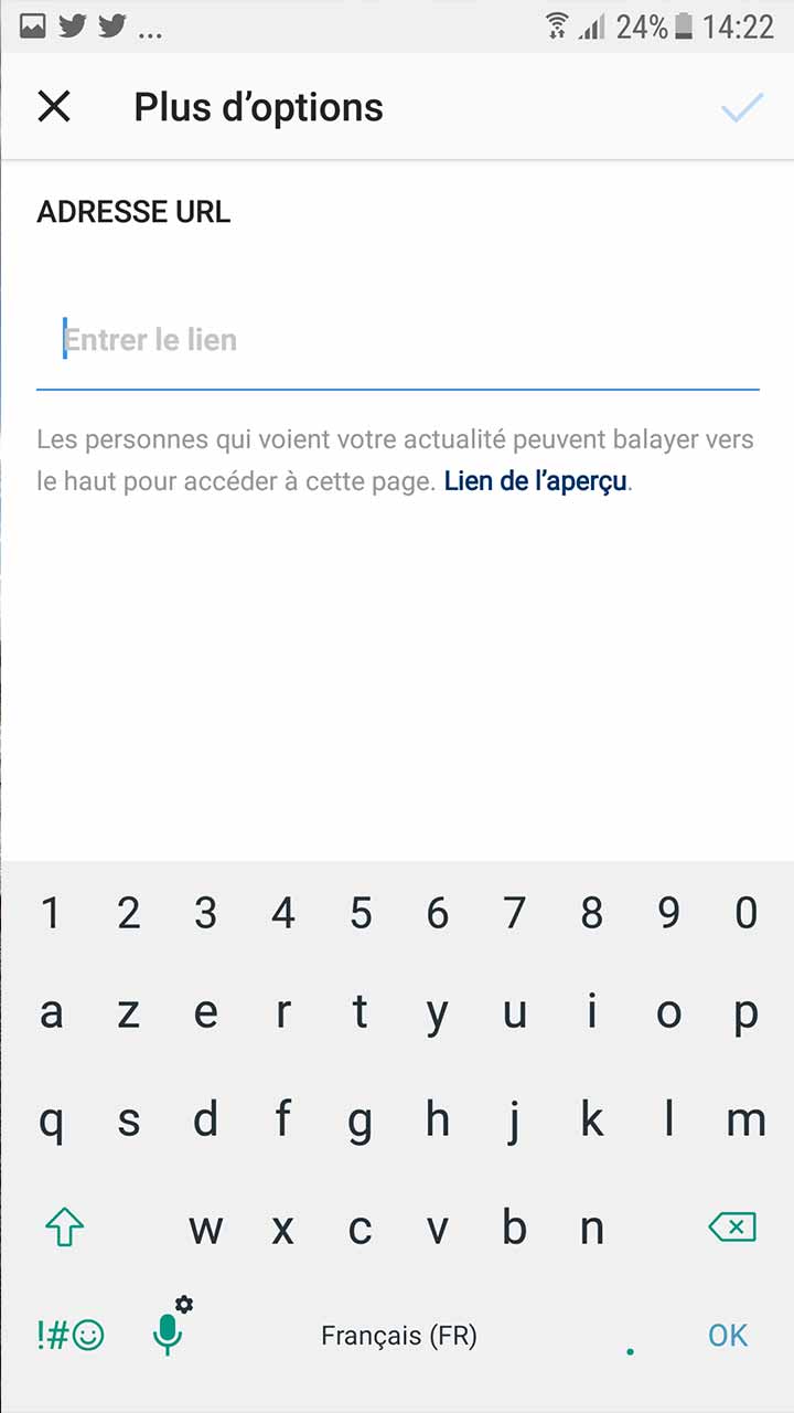 comment ajouter un lien sur les stories instagram
