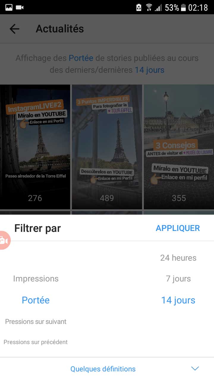 instagram pour les pme