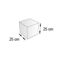Cube de sol format 25 cm