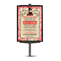 Support affiche 120x160