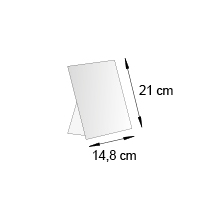 Chevalet de comptoir format A5