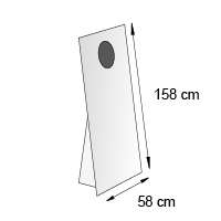 Photocall format 58x158 cm
