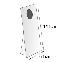 Photocall format 68x178 cm