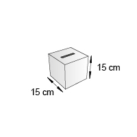 Urne de comptoir format 15 cm