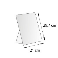 Chevalet de comptoir format A4