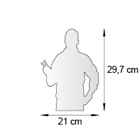 Silhouette de comptoir format A4