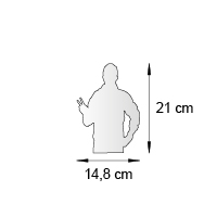 Silhouette de comptoir format A5