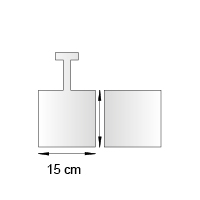 Stop rayon format 15 cm