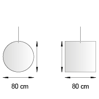 Mobile simple format 80 cm