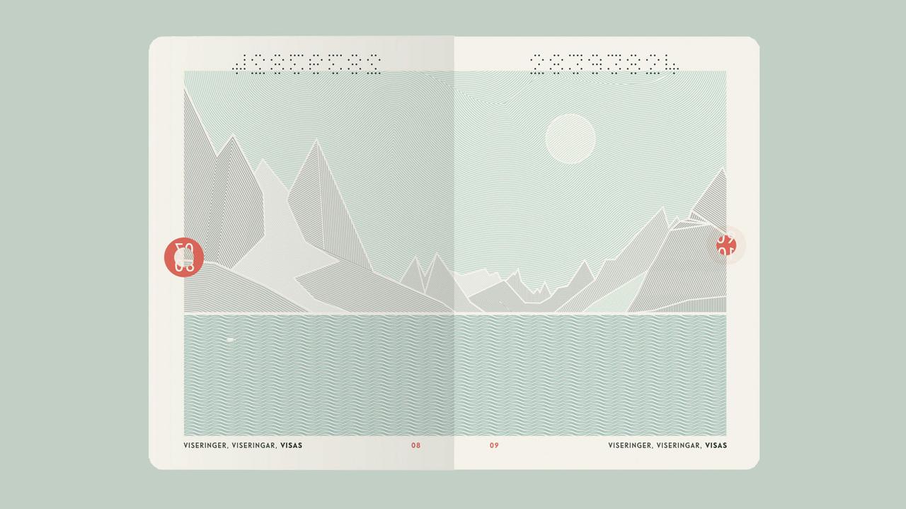 Norwegen - Reisepass - Lead