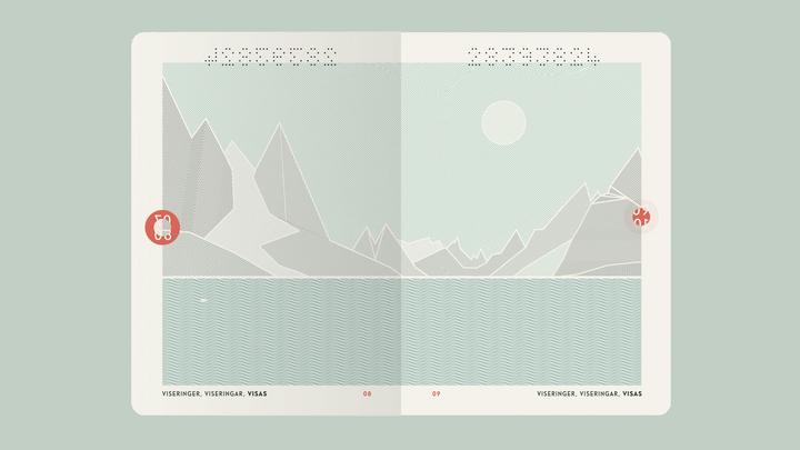 Norwegen - Reisepass - Lead