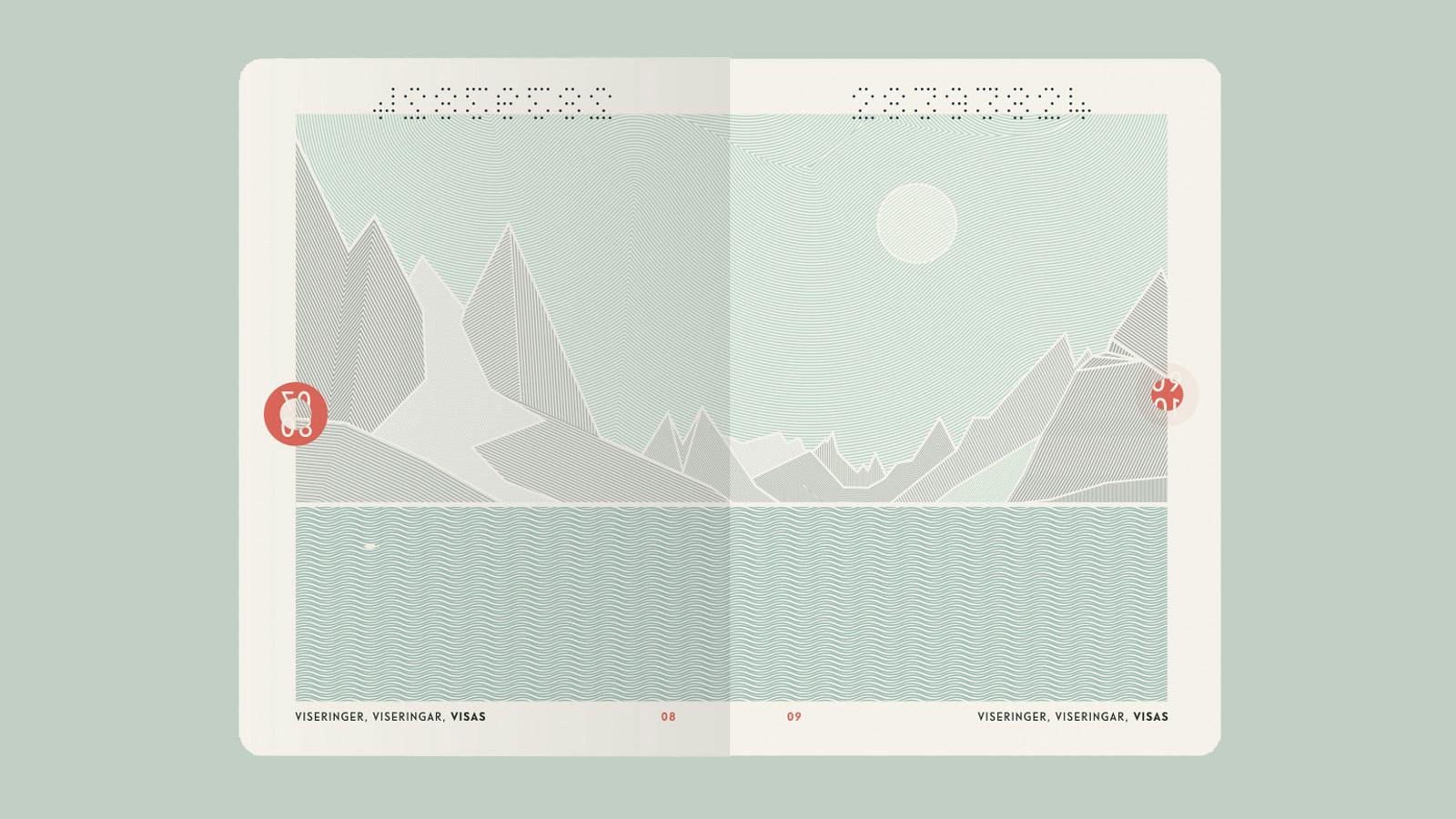 Norwegen - Reisepass - Lead