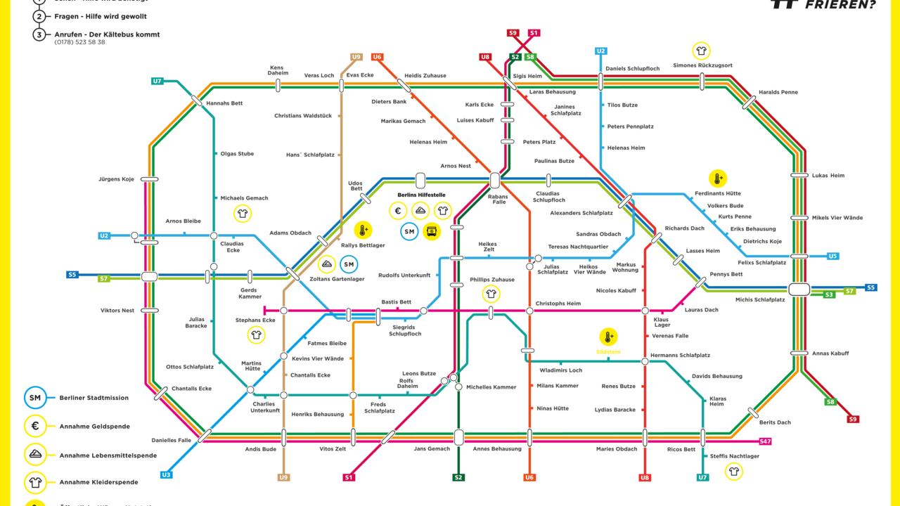 U-Bahn Berlin Kältebus