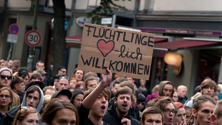 Willkommen Fluechtlinge