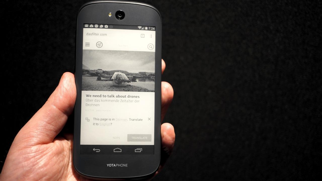 Yotaphone - lead