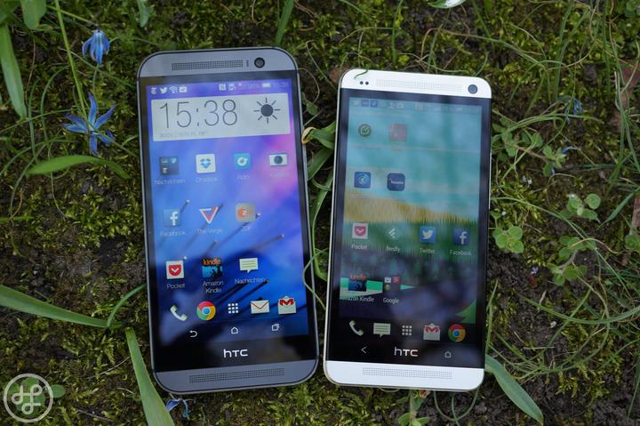 HTC One M7 vs M8