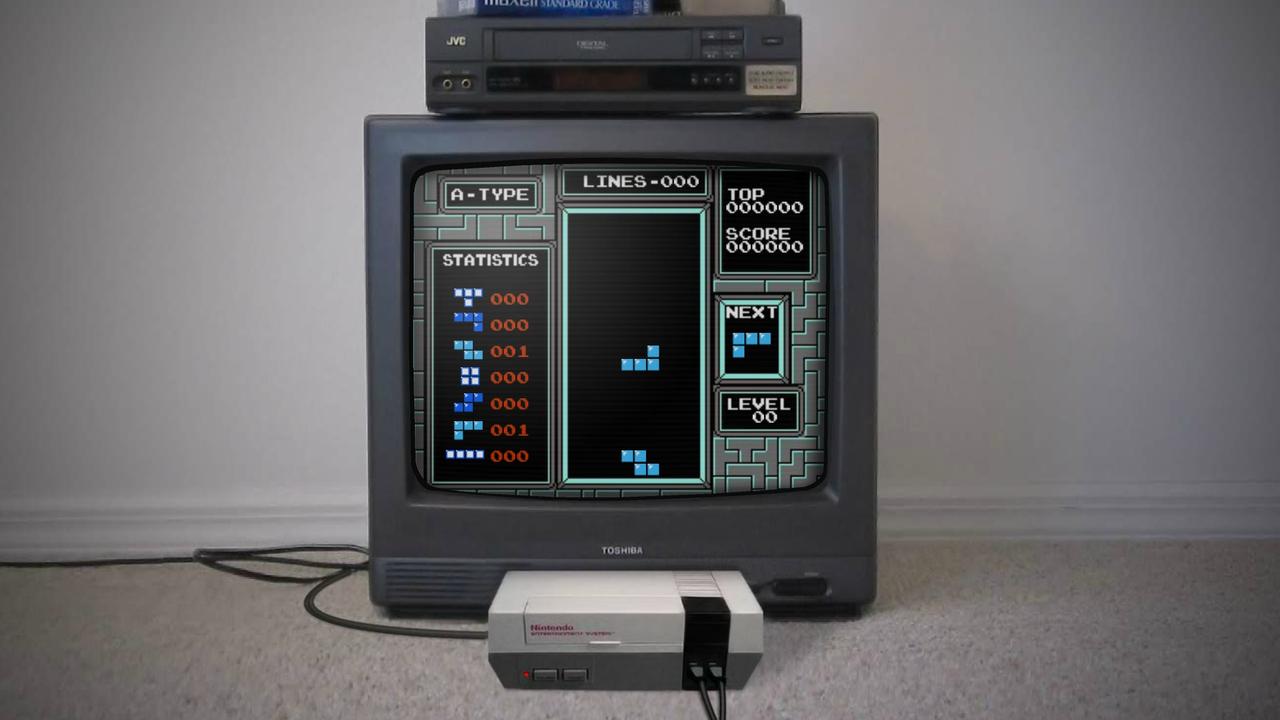 First Person Tetris