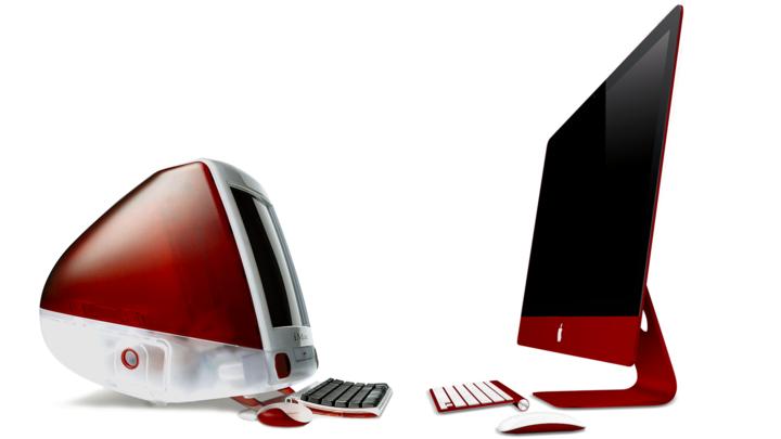 iMac red
