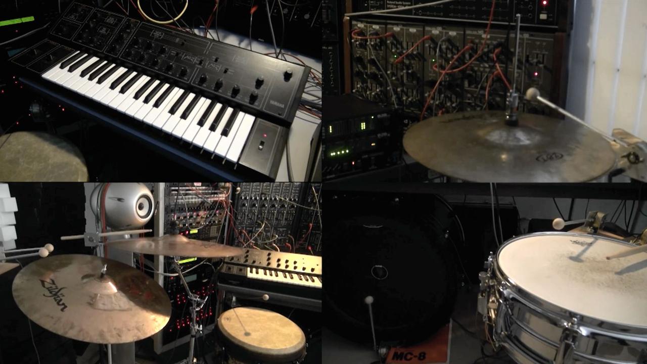 Drum and bass roboter