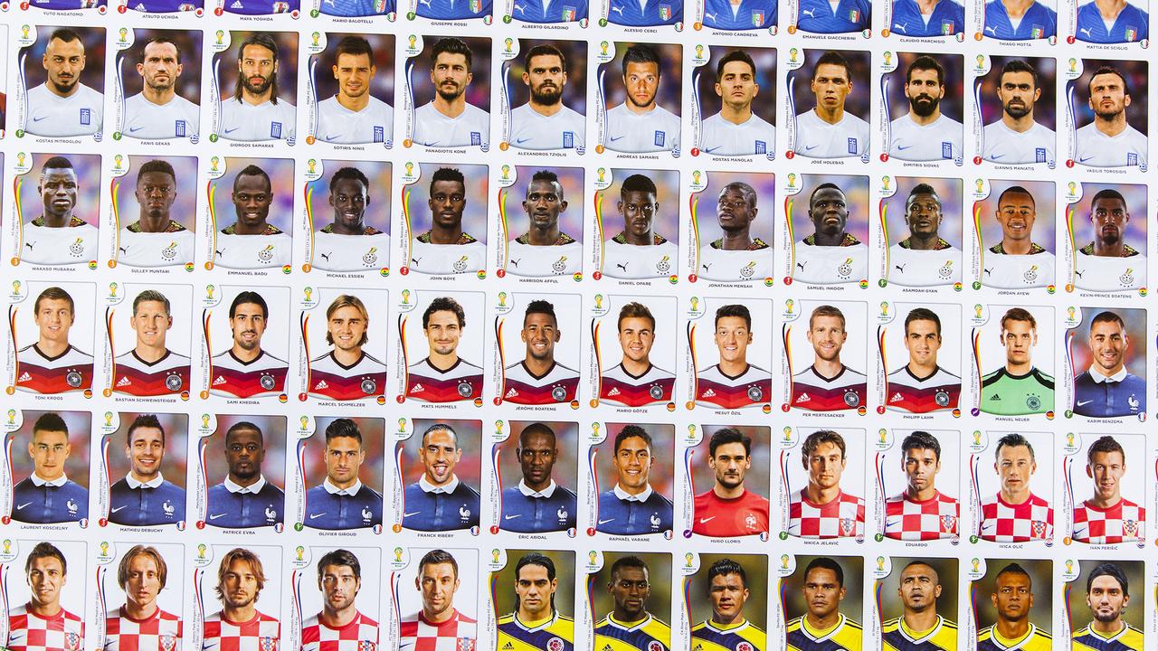 Panini-Sticker 2014