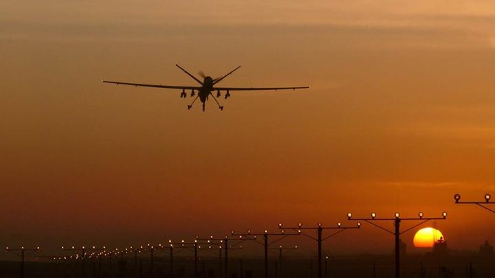 Drone Sonnenuntergang
