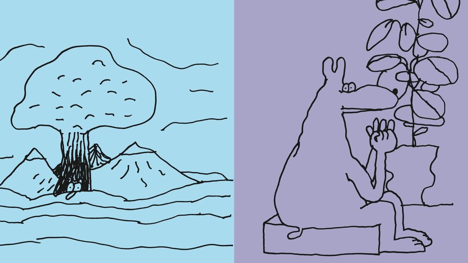 Flocking Behaviour Artwork 3