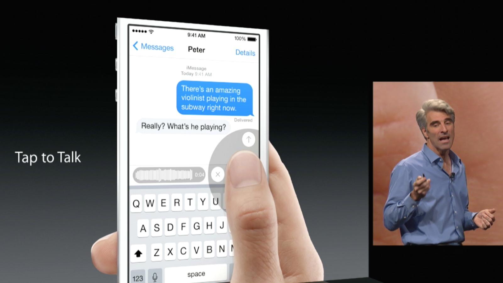 iMessage WWDC 2014