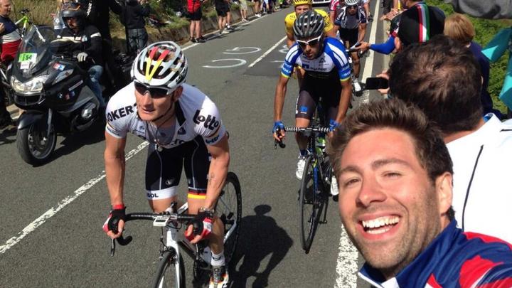 Selfie Tour de France