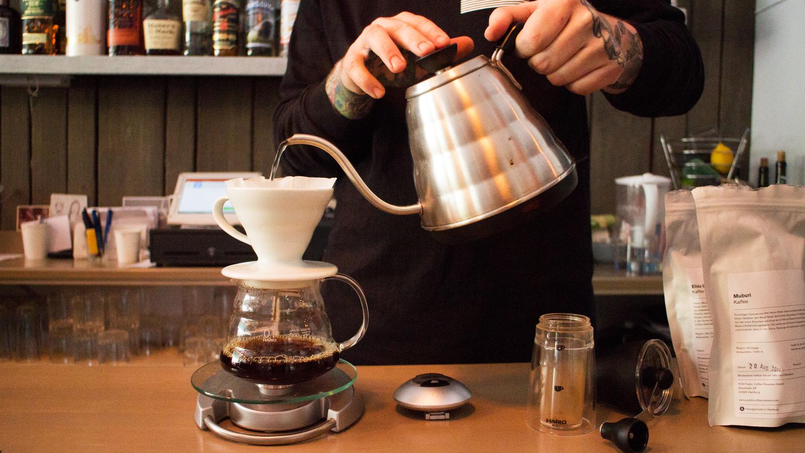 Filterkaffee Aufguss