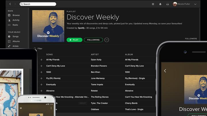 Spotify Discover Weekly Press Pic Leseliste