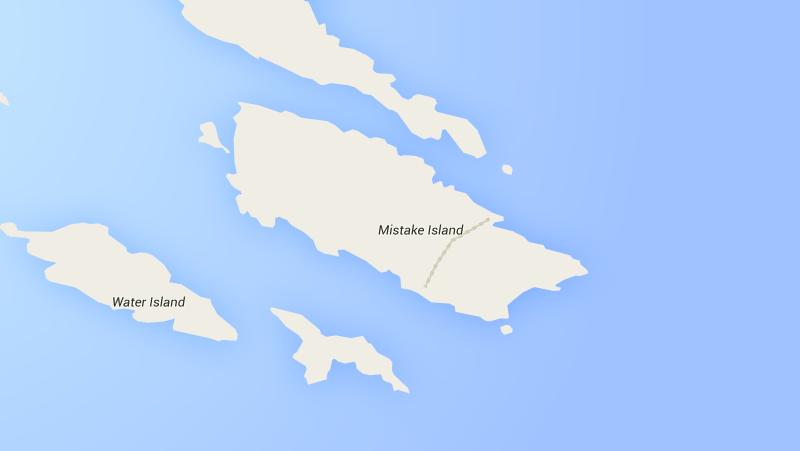 Sad Topographies Mistake Island
