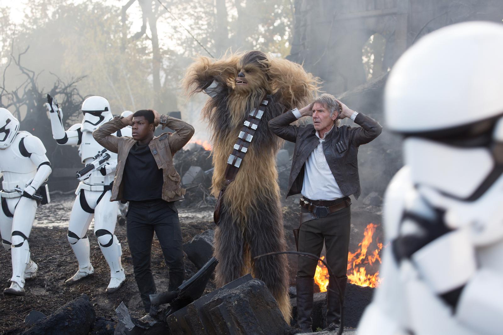 Star Wars Episode 7 hände hoch