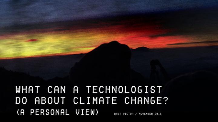 Technologist Climate Change Leseliste 20122015