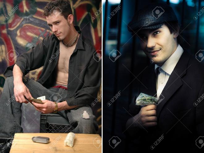 drogendealer stockfoto 03