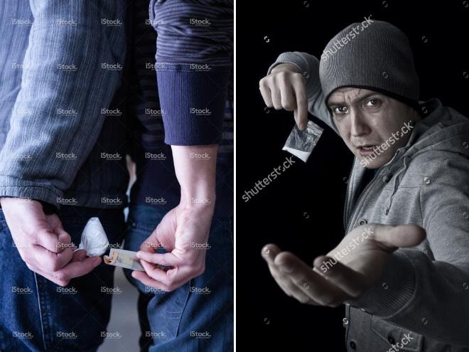 drogendealer stockfoto 04