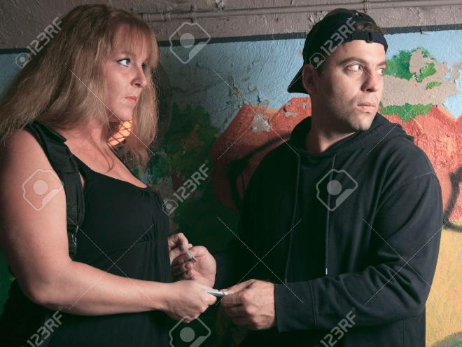 drogendealer stockfoto 06