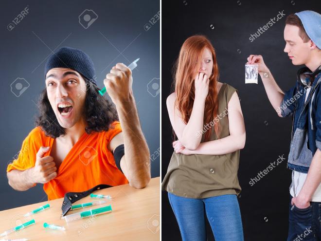 drogendealer stockfoto 08