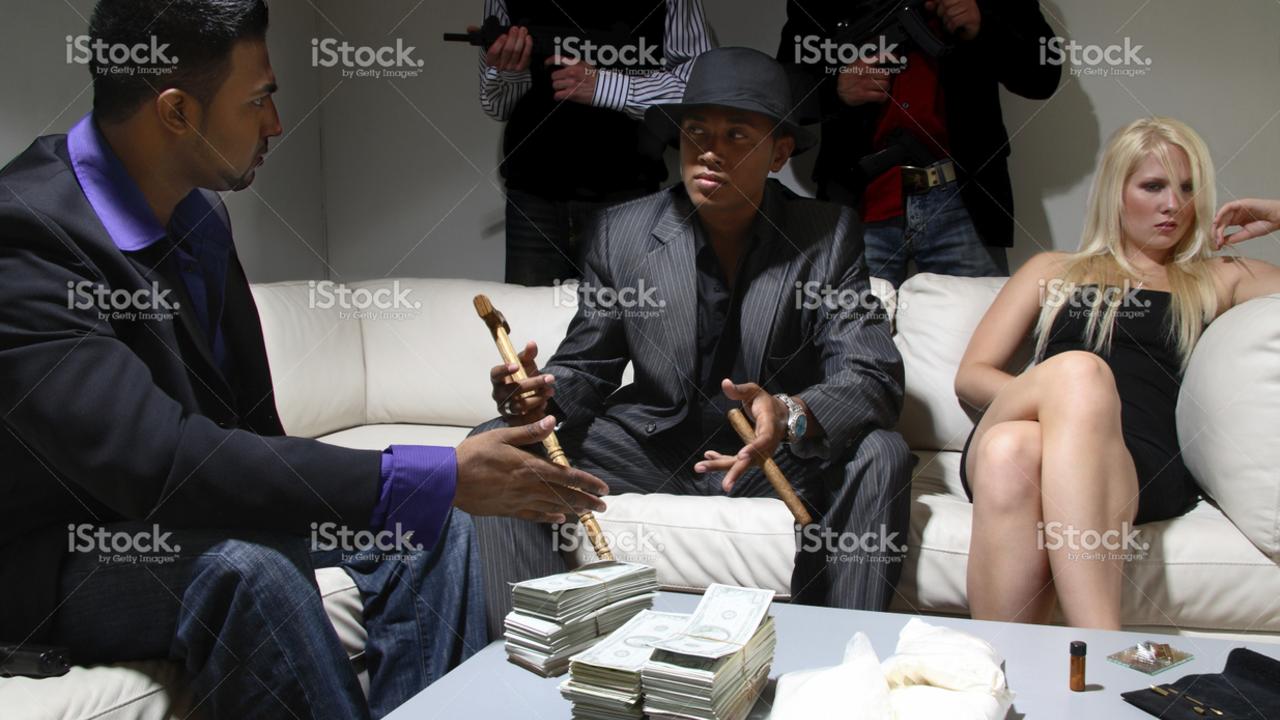Drogendealer Stockfoto start