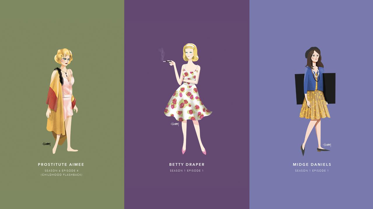 The Women of Don Draper start