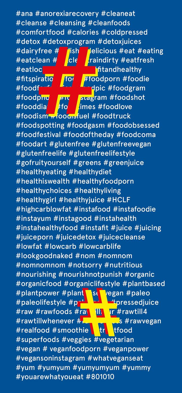 Kulinarisches Unbehagen - Hashtags