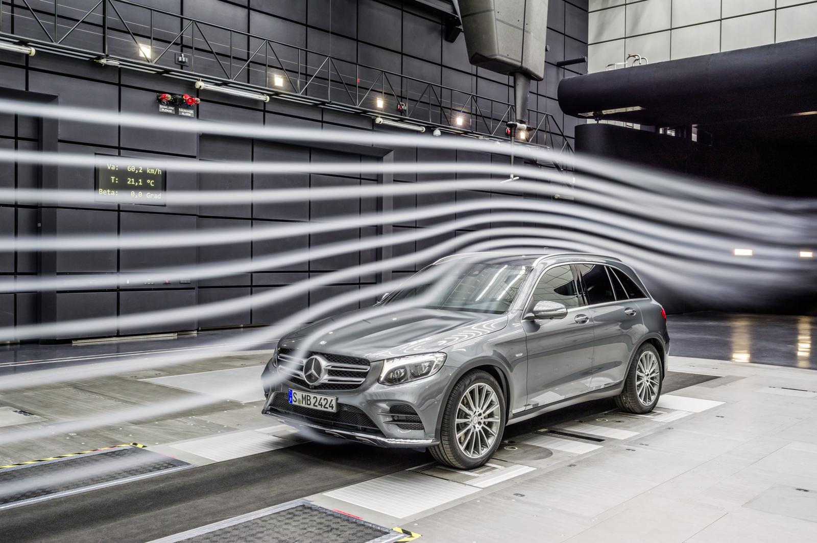 Mercedes GLC Windkanal