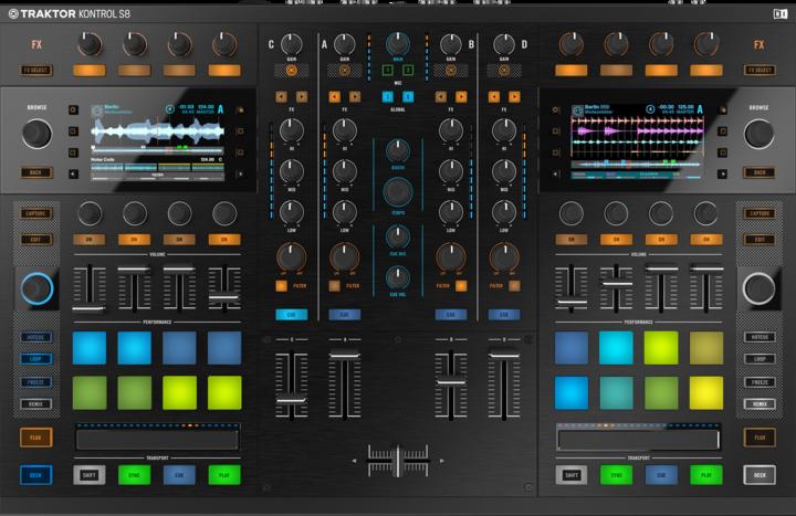 Traktor Control S8 Stems