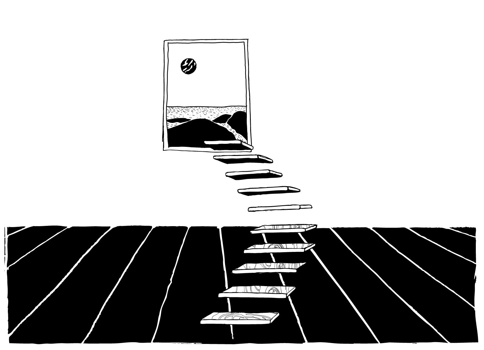 Fragmente Treppe ins Warme full