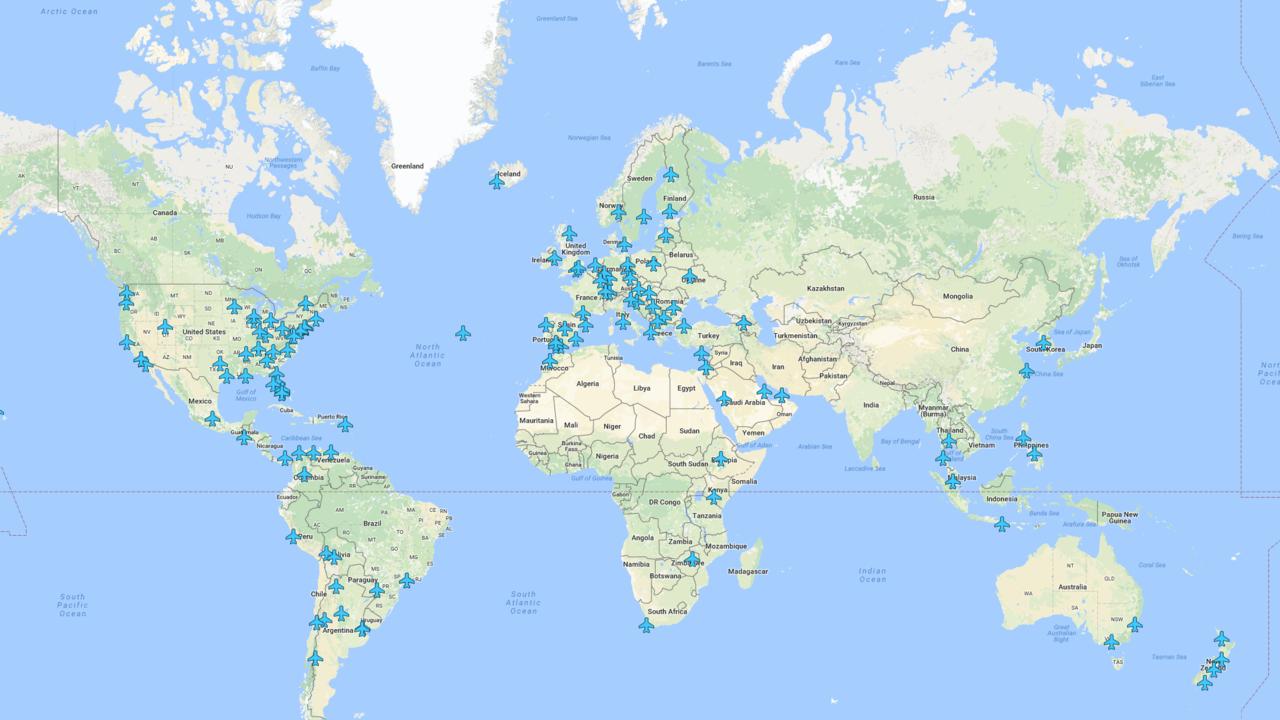 Gute Karten WiFi Airport Google Maps