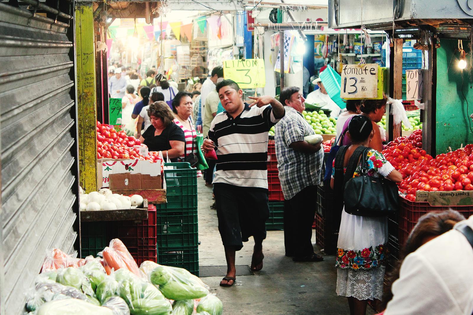 Mexiko Merida Markt Gangster
