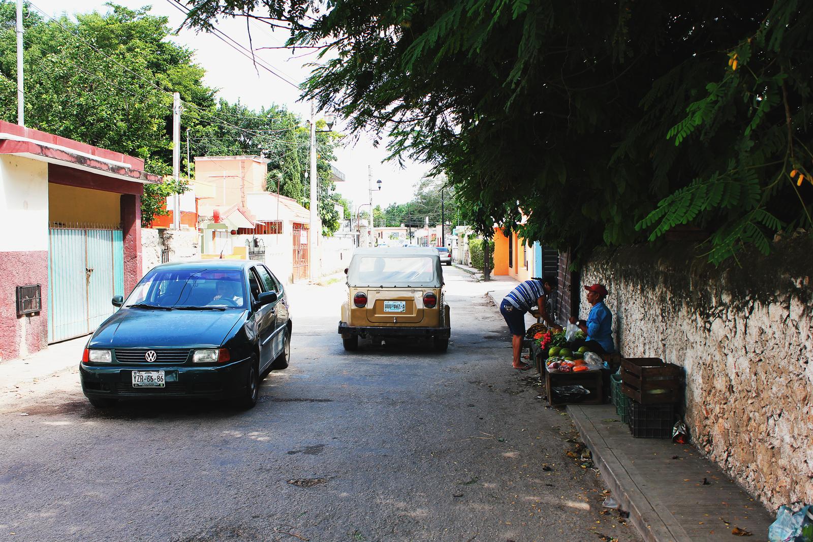 Mexiko Straßenstand Valldolid