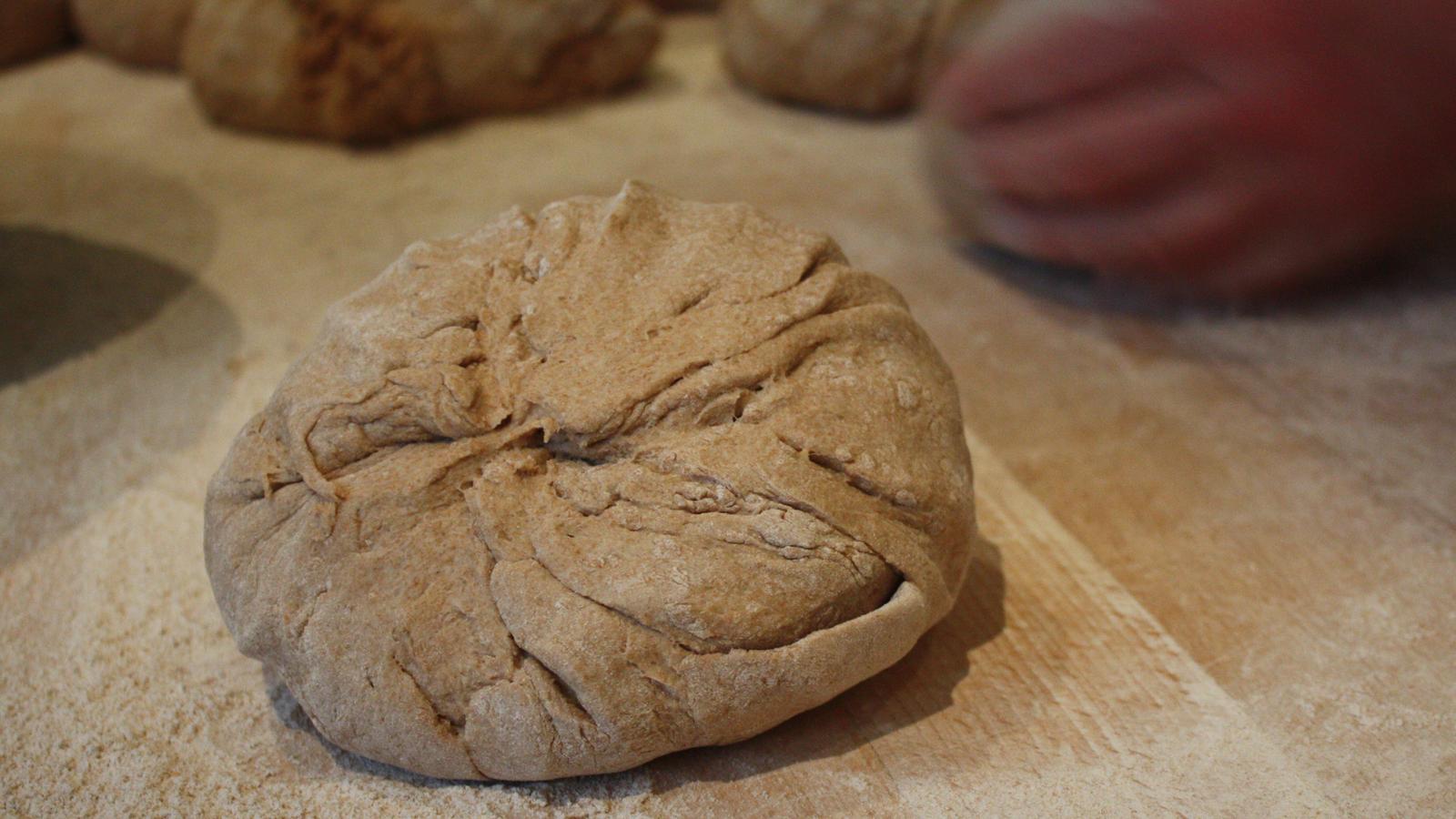 geknetetes brot