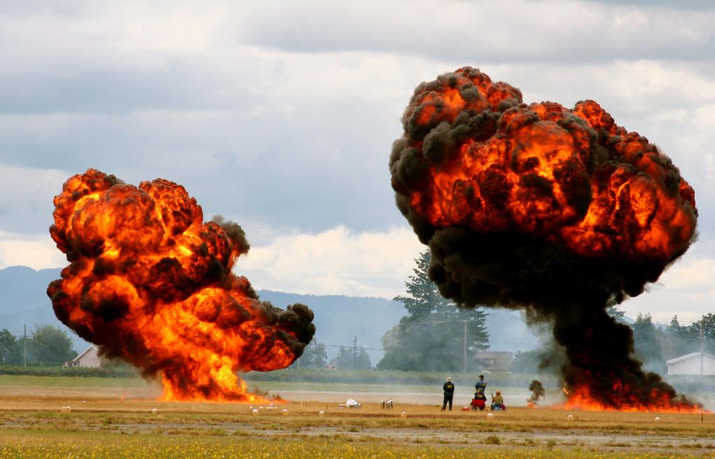 Hängengeblieben 2016 Explosion