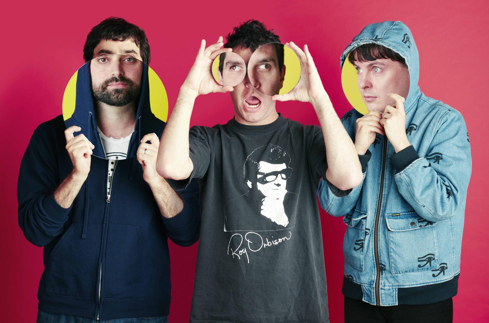 Animal Collective Bandfoto rot